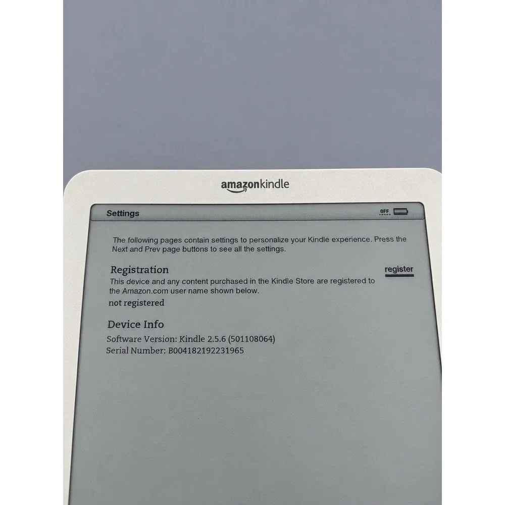 Amazon kindle dx
